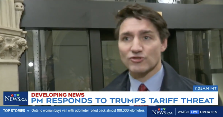 BREAKING: Trudeau Falls in Line – Agrees to Work With Trump on Border Security