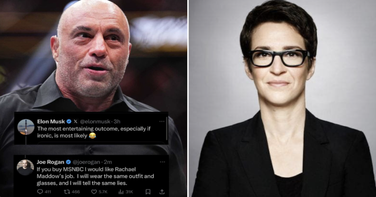 Joe Rogan Could Replace Rachel Maddow at MSNBC… If We’re Lucky!