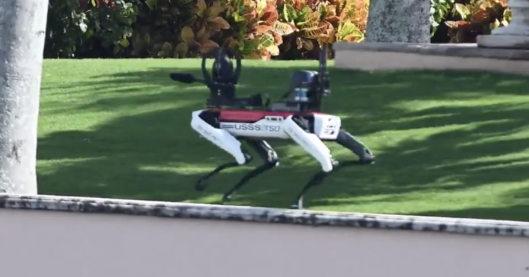 WHOA! Trump Beefs Up Security with Cyber Dogs – the Future is Now