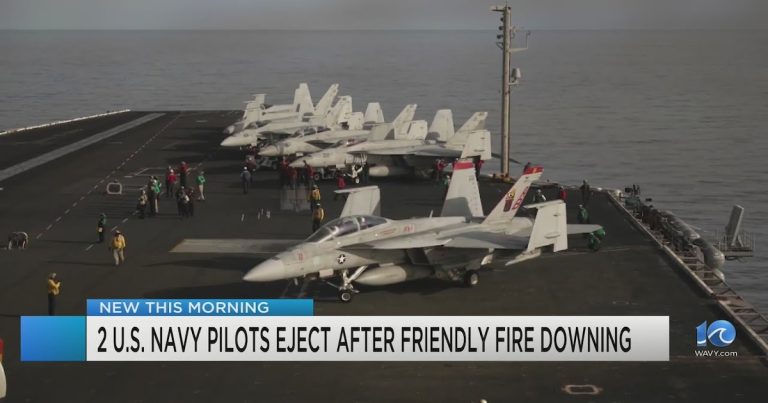 ‘Friendly Fire’: Incompetent Military Blunder Takes Down Two U.S. Navy Pilots Over Red Sea