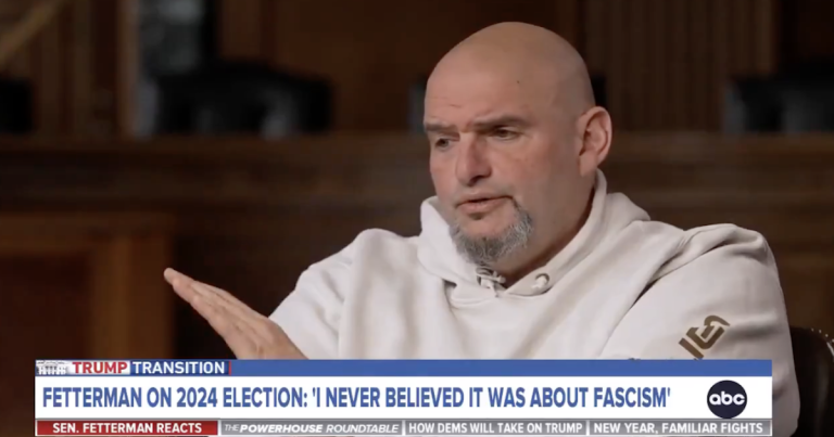 Fetterman Praises Trump as Ultimate Defender of American Values – WATCH!