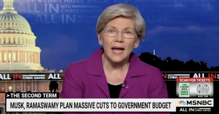 Fauxcahontas Warren FUMES Over Musk ‘Whispering’ in Trump’s Ear