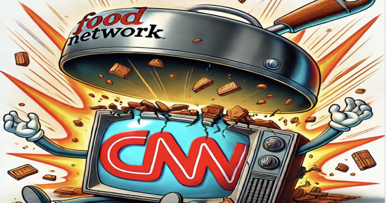 CHOPPED! CNN’s Ratings TANK So Bad, Even Food Network Passes Them!