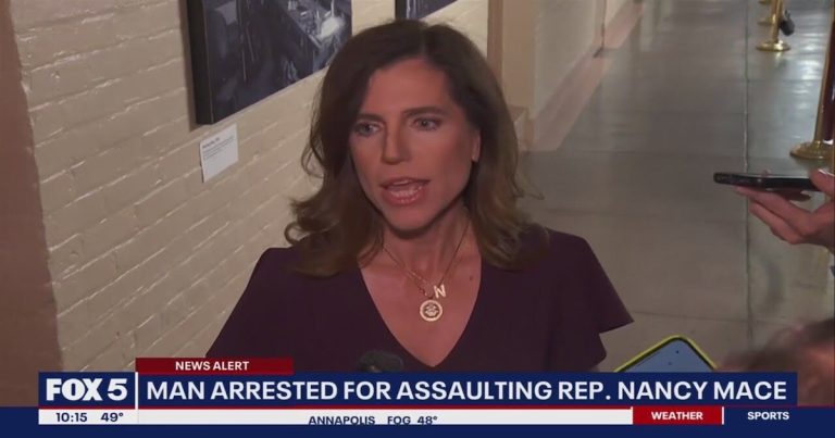 BREAKING: Rep. Nancy Mace Attacked by Pro-Trans Man at Capitol