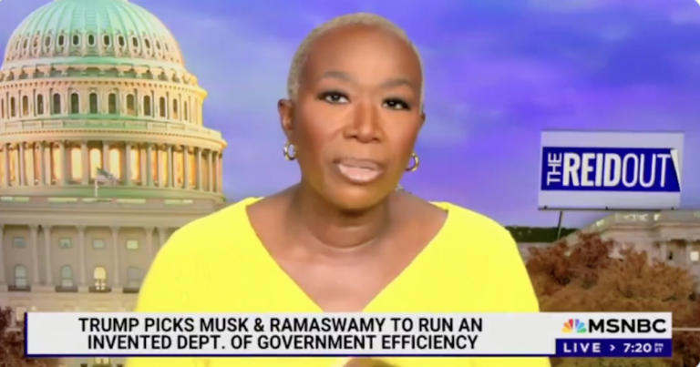 LOL! Joyless Reid Claims DOGE Will Force You to Drink ‘Scary’ Raw Milk