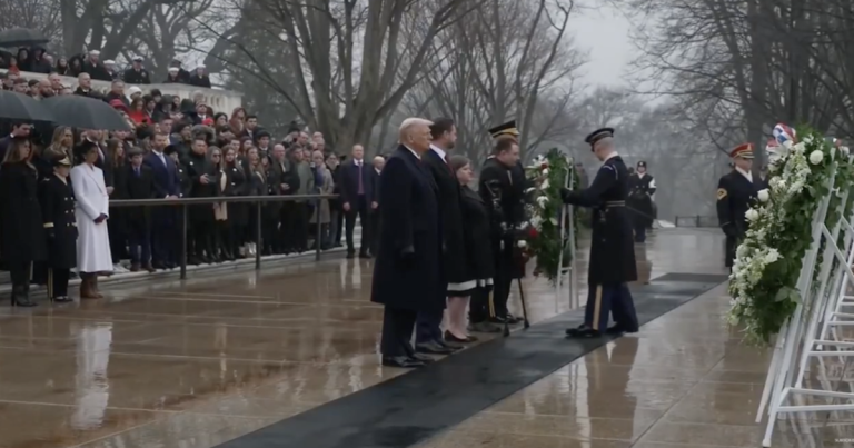 He Did WHAT? Trump Spotted in Arlington Cemetery Before Inauguration