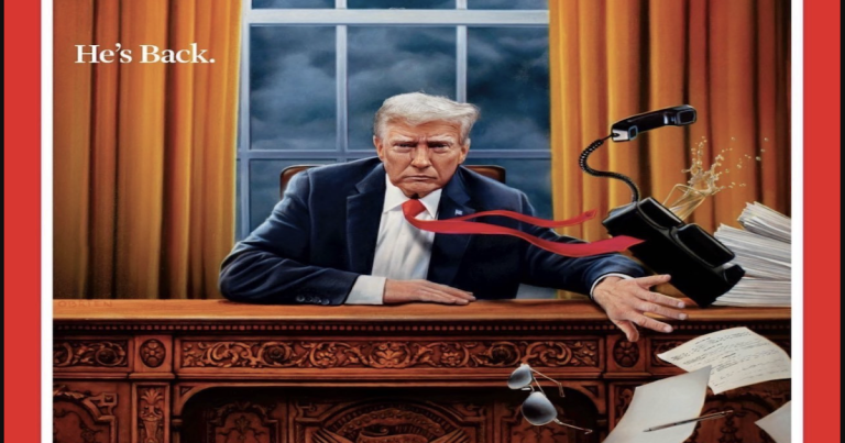 ‘HE’S BACK’: Time Magazine Releases EPIC New Trump Cover
