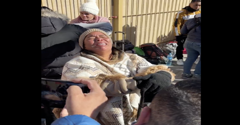 WATCH: Illegals BAWL After Learning Trump Cancelled CBP Appointments