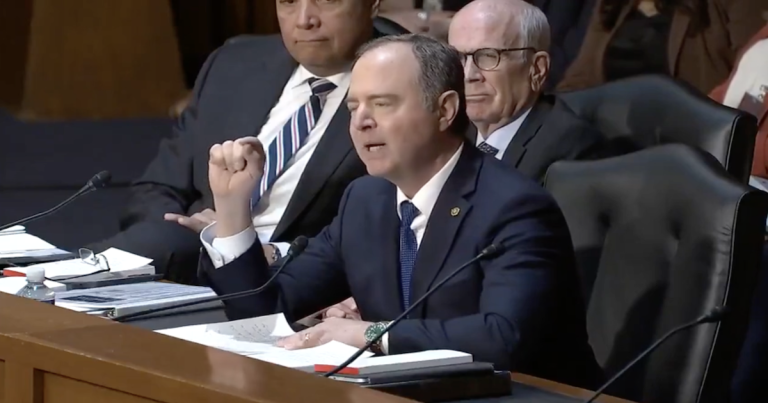 LEAKED VIDEO: Adam Schiff Caught Snoozing During Crucial Confirmation Hearing