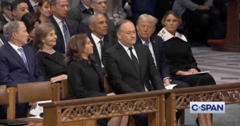 Trump Banters with Obama as Kamala FUMES at Carter’s Funeral (WATCH)