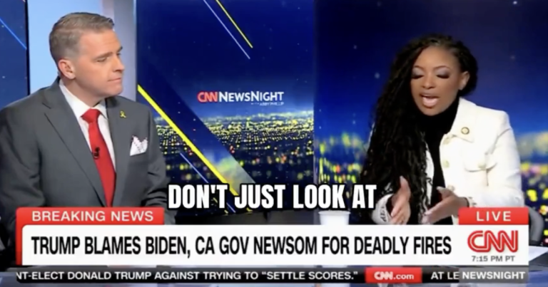 ‘Squad’ Congresswoman Explodes as Scott Jennings Exposes DEI Chaos in LAFD!