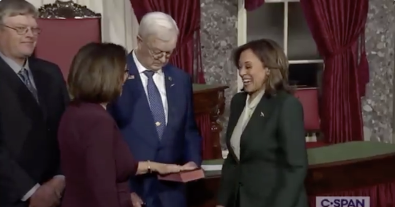AWKWARD! GOP Senator’s Husband Snubs Kamala – Refuses to Shake Hand