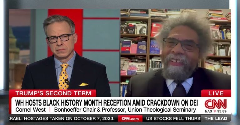 Race Baiting Cornel West Accuses Trump of ‘Waging War’ on Immigrants, Black Folk