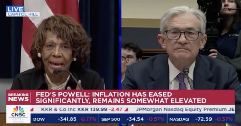 Auntie Maxine’s Knees are Knockin! Scared of What DOGE Has on Her!