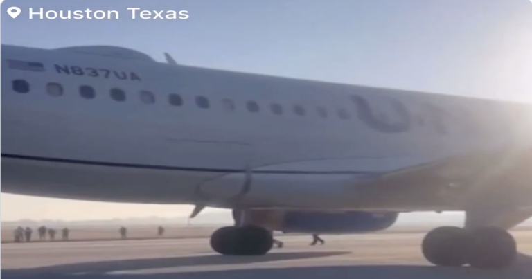 Passengers Forced to Evacuate After United Plane Bursts Into Flames