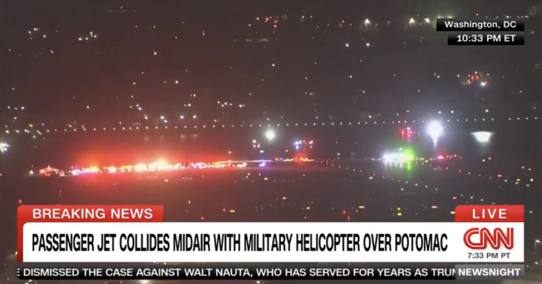 WATCH: CNN Blames Trump for Helicopter, Plane Crash Tragedy