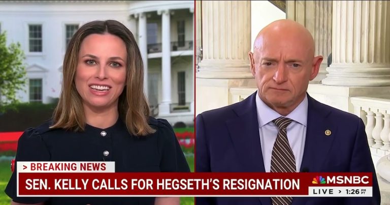 NEW: Sen. Kelly Demands ‘Unqualified’ Hegseth Resign Over SignalGate