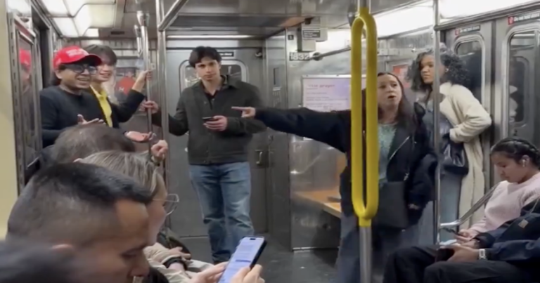 Woman Gets INSTANT Karma After Attacking Man in MAGA Hat (WATCH)