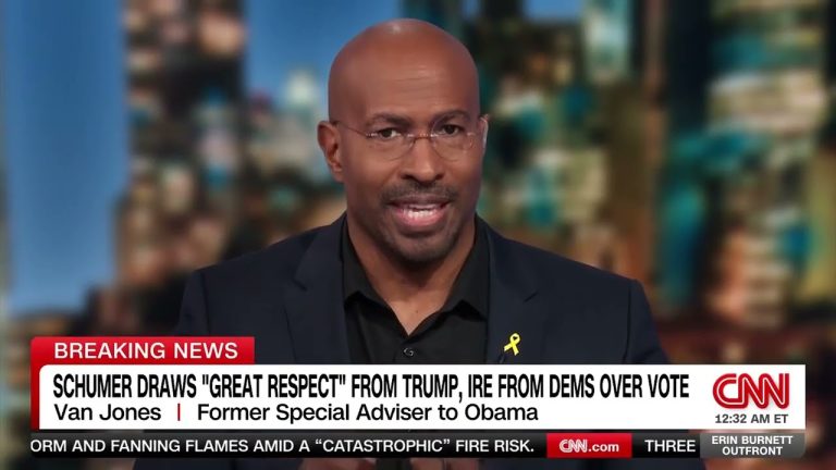Van Jones on Dems’ Anger Towards Schumer – ‘We Want McConnell’
