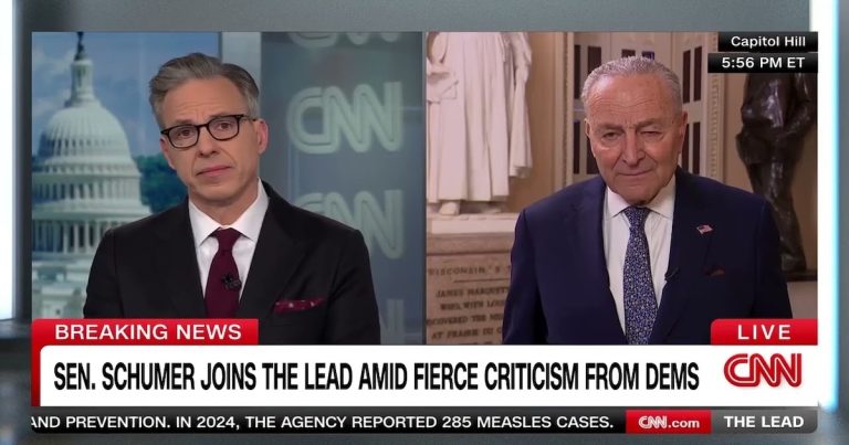 Schumer Hails Himself as Hero in ‘Act of Strength’ to Avoid Gov’t Shutdown