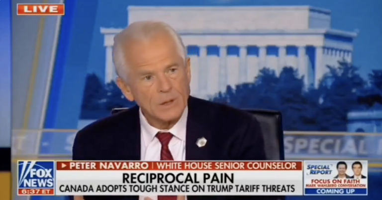 Peter Navarro Reveals Canada Has Been ‘Taken Over by Mexican Cartels’