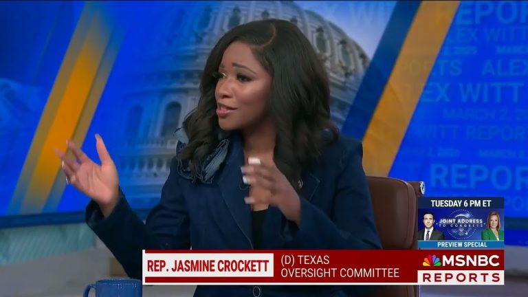 Ghetto Crockett Suffers TDS Outburst: ‘Trump an Enemy of the U.S.’