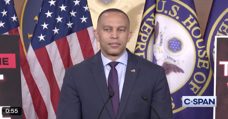 Rep. Jeffries Cries Wolf: ‘US in Crisis Due to Trump’s Policies’