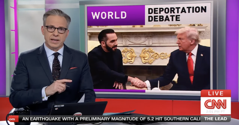 Tapper Accuses Trump Admin of Using ‘Flimsy Evidence’ to Deport Gangbanger