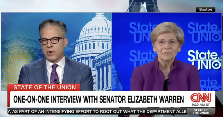 Fauxcahontas Warren Demands Congress ‘Take Tariff Authority’ from Trump