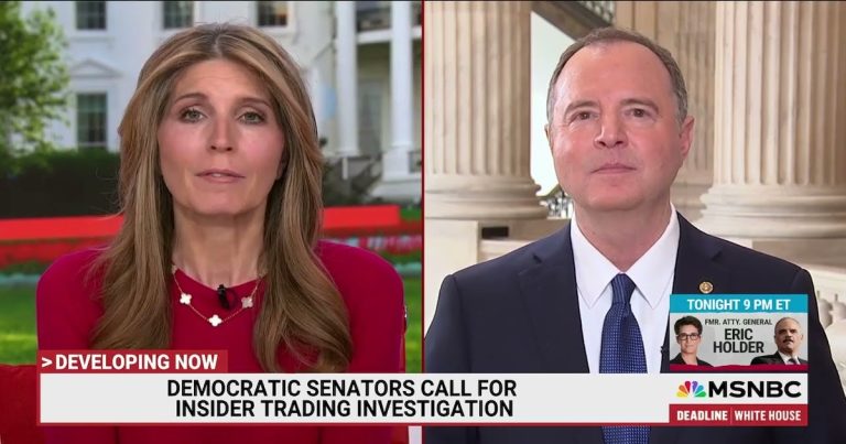 Schiff Claims GOP Will Drop Trump ‘Like Rats Off a Sinking Ship’ if Tariffs Continue