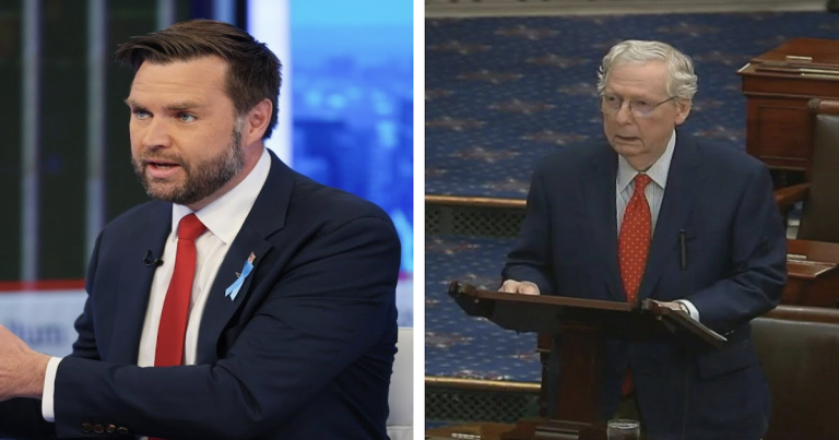 Vance Skewers McConnell Over ‘Greatest Act of Political Pettiness’