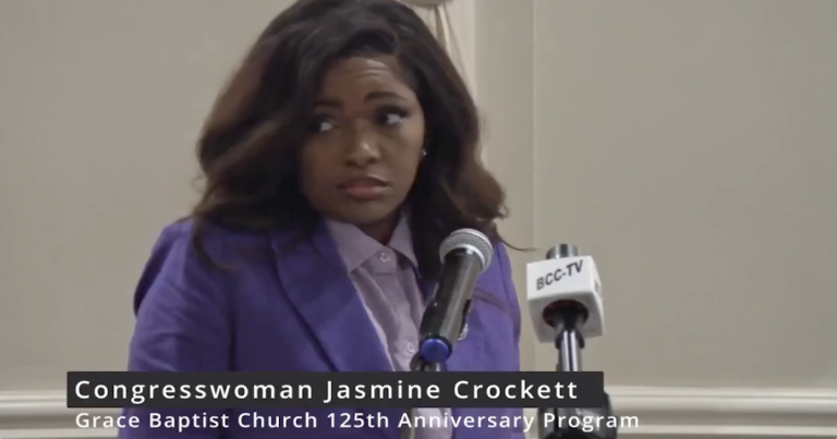 Rep. Crockett Says Quiet Part Out Loud in Racist Rant (WATCH)