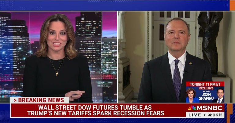 Schiff Cries Wolf: ‘Trump Tariffs Spell Disaster for U.S.’