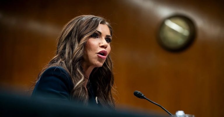Noem Torches Dems for Felony Stunt at ICE Facility: ‘They Don’t Deserve to Be in the House’