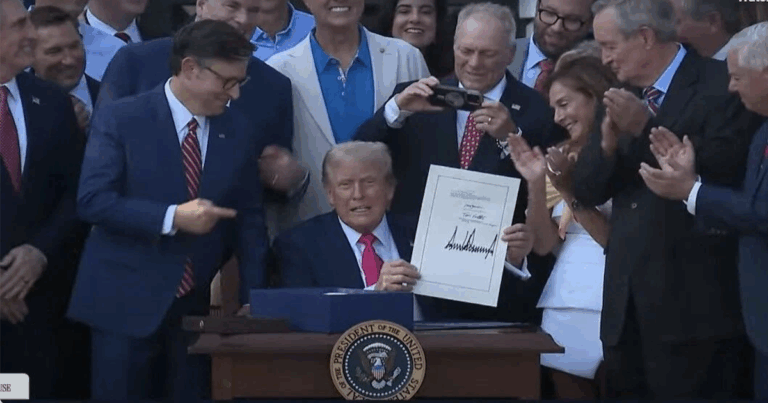 Trump Celebrates Independence Day With Signing of ‘Big, Beautiful Bill’