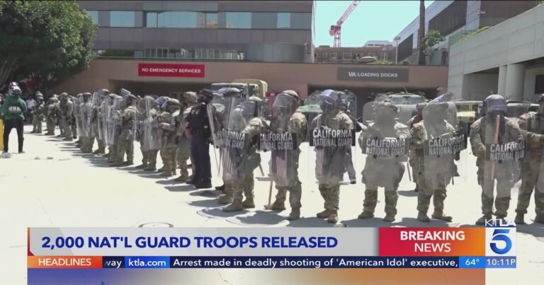 Trump Admin Pulls 2K National Guard from LA After Riots Ease