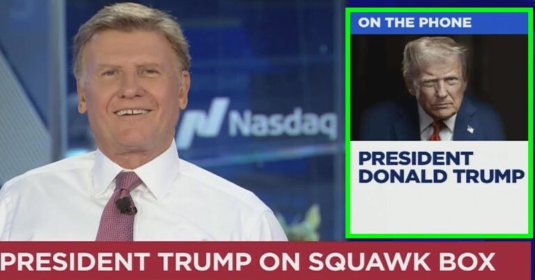 Trump Steamrolls CNBC’s Kernen in Hilarious On-Air Moment (VIDEO)