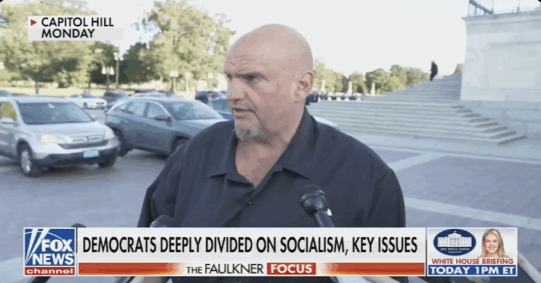 Fetterman Delivers Reality Check to His Own Party on Socialism (WATCH)