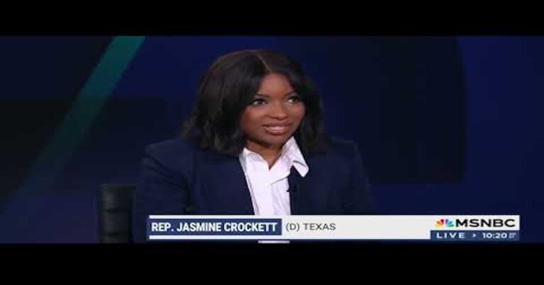 Rep. Jasmine Crockett Attacks ICE With Racist Rhetoric