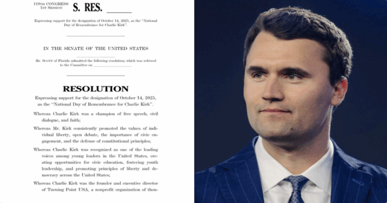 Senate Unanimously Approves National Day of Remembrance for Charlie Kirk