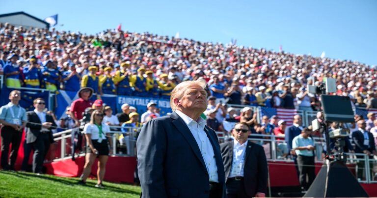 Trump: Ryder Cup Showcases Patriotism, America’s Economic Muscle
